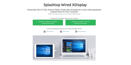 Splashtop Wired XDisplay is ook gratis.