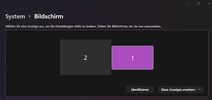 Je moet de weergave-instellingen aanpassen in de systeeminstellingen van je Windows-apparaat.