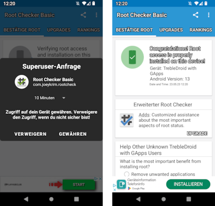 There it is, I’m rooted.