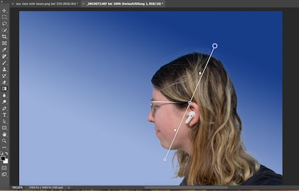 Der Verlauf wird als Vorschau angezeigt.