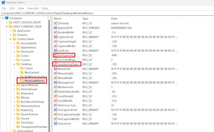 Je moet deze twee waarden wijzigen voor het gewenste effect. Daarna moet je opnieuw opstarten.
