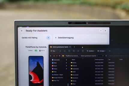 Unspectacular, but helpful: Open the smartphone memory in Explorer with one click.