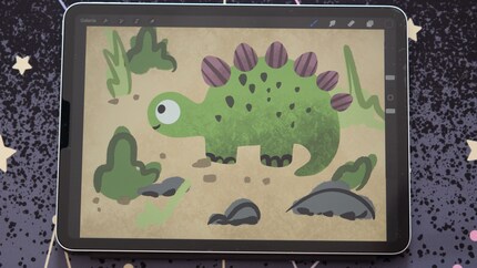 Je eerste plaatje is klaar.