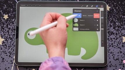 Je kunt de plaat van de dino eenvoudig dupliceren en aanpassen.