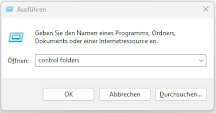 Je kunt het menu ook openen via de opdrachtregel.