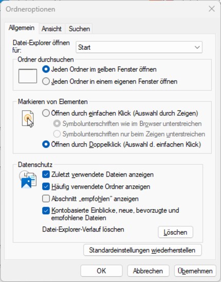 Dit is de beginweergave van de Verkenner.