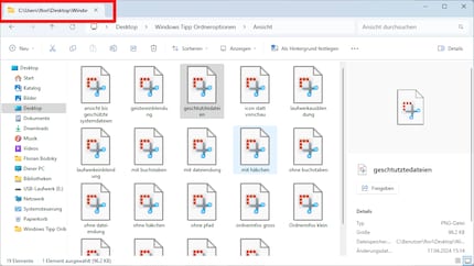 Waar is mijn bestand precies opgeslagen? Afhankelijk van de map kan het handig zijn om dit te weten.