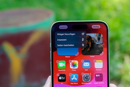 Het pad naar de nieuwe aanpassingsopties.