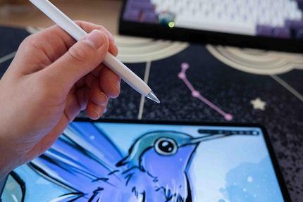 Er is ook een stylus voor de MatePad die verschillende drukniveaus herkent.