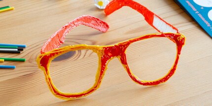 Jetzt fehlen mir nur noch die Brillengläser.