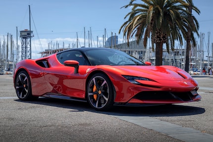 A Ferrari SF90 Stradale like this one.