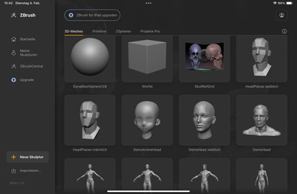 3D-sjablonen van bollen tot hele lichamen.
