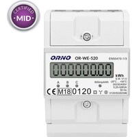Orno 3-phase electricity meter